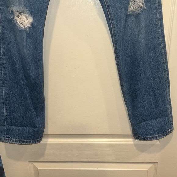 NWOT Levi’s 501 Button-Fly Distress Denim - Picture 5 of 9